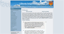 Desktop Screenshot of libertyinspections.net